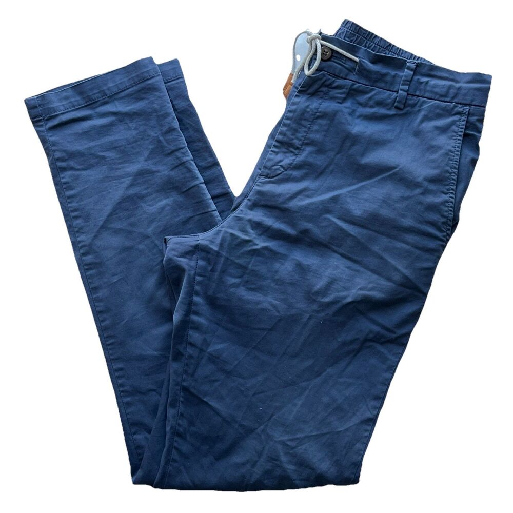 Eleventy Pants Drawstring Cotton Blend Joggers Mens 32X32 Italy Casual Comfort